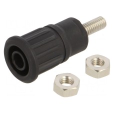 Złącze laboratoryjne: bananowe 4mm STÄUBLI 66.7049-21