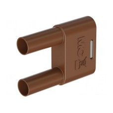 Złącze laboratoryjne: bananowe 4mm STÄUBLI 66.4012-27