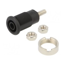 Złącze laboratoryjne: bananowe 4mm STÄUBLI 66.7043-21