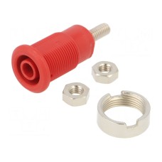 Złącze laboratoryjne: bananowe 4mm STÄUBLI 66.7043-22