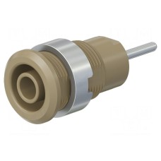 Złącze laboratoryjne: bananowe 4mm STÄUBLI 49.7048-27