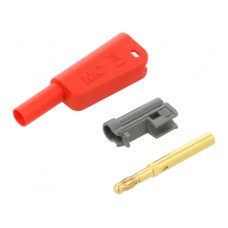 Złącze laboratoryjne: bananowe 4mm STÄUBLI 66.2025-22