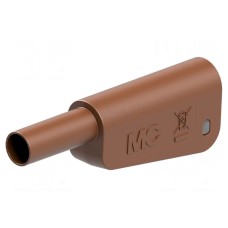 Złącze laboratoryjne: bananowe 4mm STÄUBLI 66.2019-27