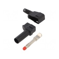 Złącze laboratoryjne: bananowe 4mm STÄUBLI 22.2667-21