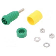 Złącze laboratoryjne: bananowe 4mm STÄUBLI 66.9684-20