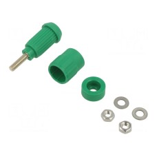 Złącze laboratoryjne: bananowe 4mm STÄUBLI 66.9684-25