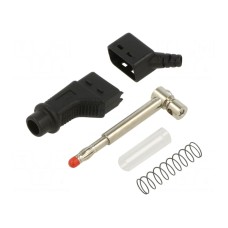 Złącze laboratoryjne: bananowe 4mm STÄUBLI 66.9327-21