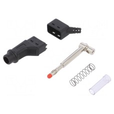 Złącze laboratoryjne: bananowe 4mm STÄUBLI 66.9328-21