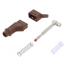 Złącze laboratoryjne: bananowe 4mm STÄUBLI 66.9328-27