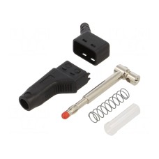 Złącze laboratoryjne: bananowe 4mm STÄUBLI ZGL-410-21