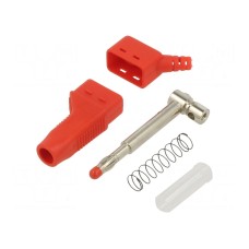 Złącze laboratoryjne: bananowe 4mm STÄUBLI ZGL-410-22