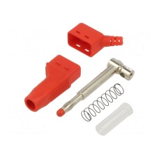 Złącze laboratoryjne: bananowe 4mm STÄUBLI ZGL-425-22