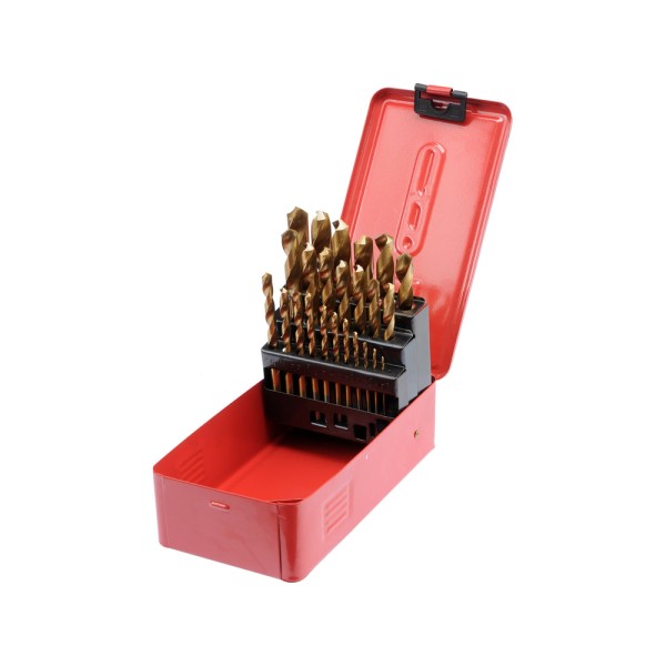 WIERTŁA DO METALU, TYTAN 1-13 MM /25SZT. 22340