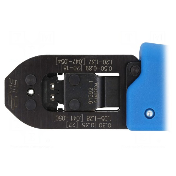 Narzędzie: do zaciskania TE Connectivity 91592-1