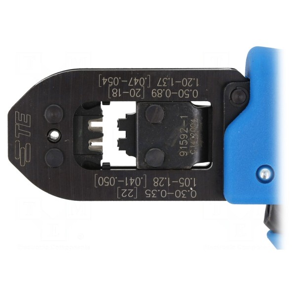 Narzędzie: do zaciskania TE Connectivity 91592-1