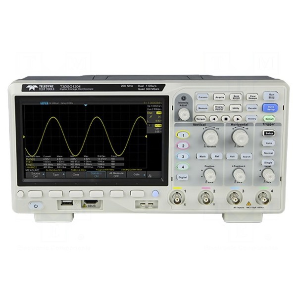 Oscyloskop: cyfrowy TELEDYNE LECROY T3DSO1204