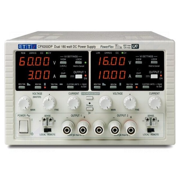 Zasilacz laboratoryjny: programowalny AIM-TTI CPX200DP