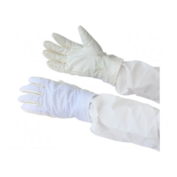 Akcesoria cleanroom: rękawice ochronne ANTISTAT 602-0150