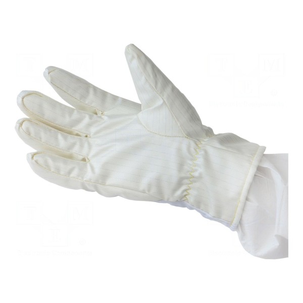 Akcesoria cleanroom: rękawice ochronne ANTISTAT 602-0150