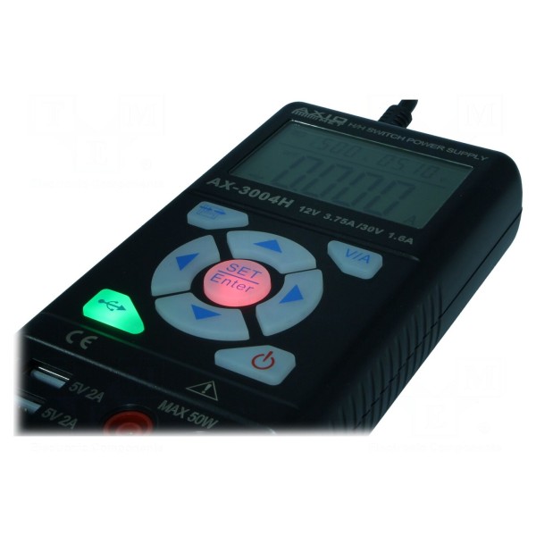 Zasilacz laboratoryjny: standardowy AXIOMET AX-3004H