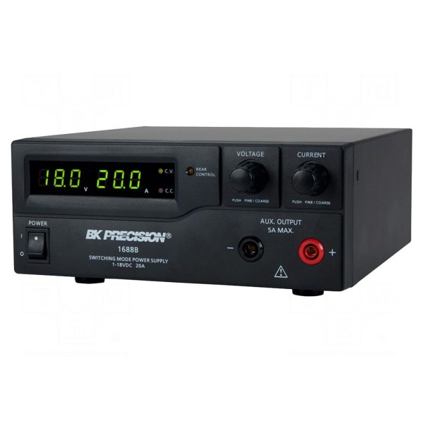 Zasilacz laboratoryjny: standardowy B&K PRECISION BK1685B