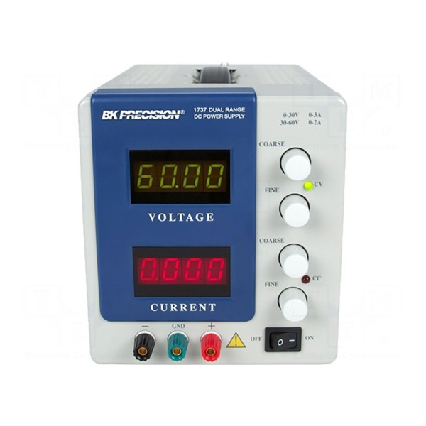 Zasilacz laboratoryjny: standardowy B&K PRECISION BK1737