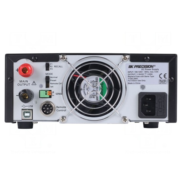 Zasilacz laboratoryjny: standardowy B&K PRECISION BK1900B