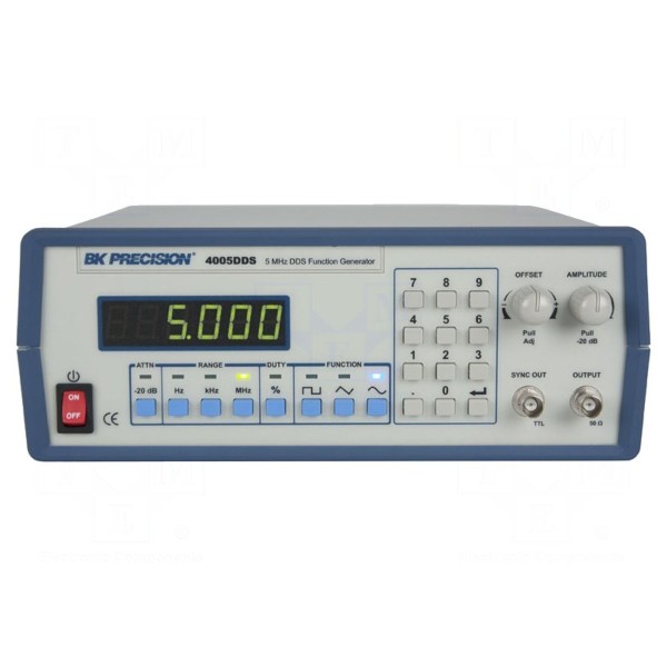 Generator laboratoryjny: funkcyjny B&K PRECISION BK4005DDS