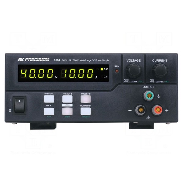 Zasilacz laboratoryjny: standardowy B&K PRECISION BK9103