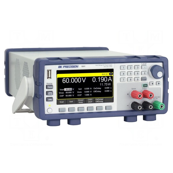 Zasilacz laboratoryjny: programowalny B&K PRECISION BK9241