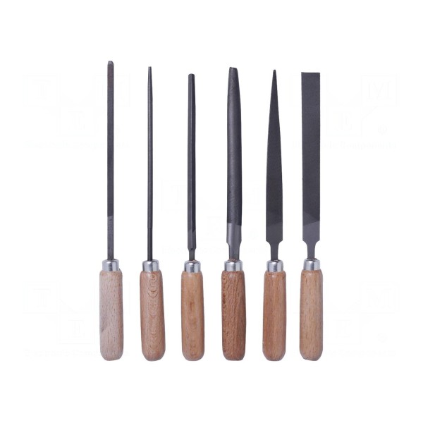 Zestaw narzędzi: pilniki BERNSTEIN 5-240