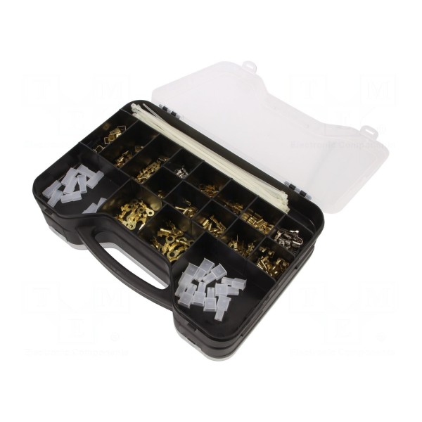 Zestaw narzędzi: do zaciskania konektorów, końcówek BM GROUP BM80404