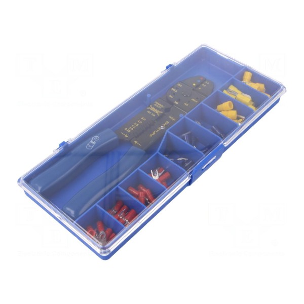 Zestaw narzędzi: do zaciskania konektorów, końcówek BM GROUP BM80411