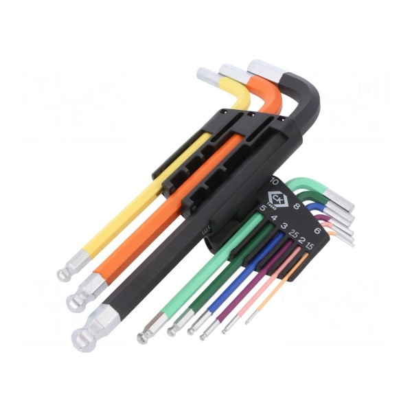 Klucz: imbus-zestaw C.K T4449