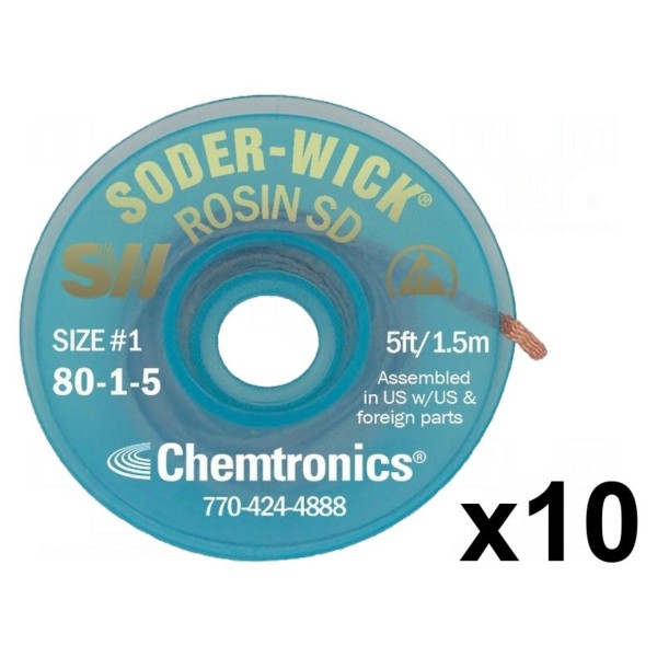 Taśma: rozlutowująca CHEMTRONICS SW18015