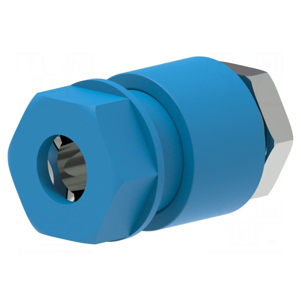 Złącze laboratoryjne: bananowe 4mm ELECTRO-PJP 3240-C-BL