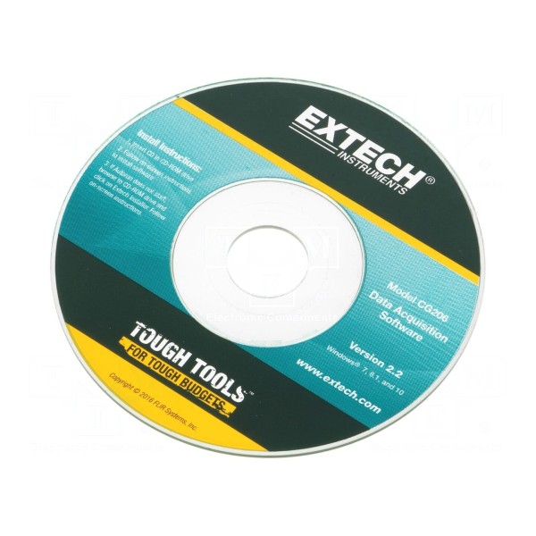 Tester: grubości lakieru EXTECH CG206