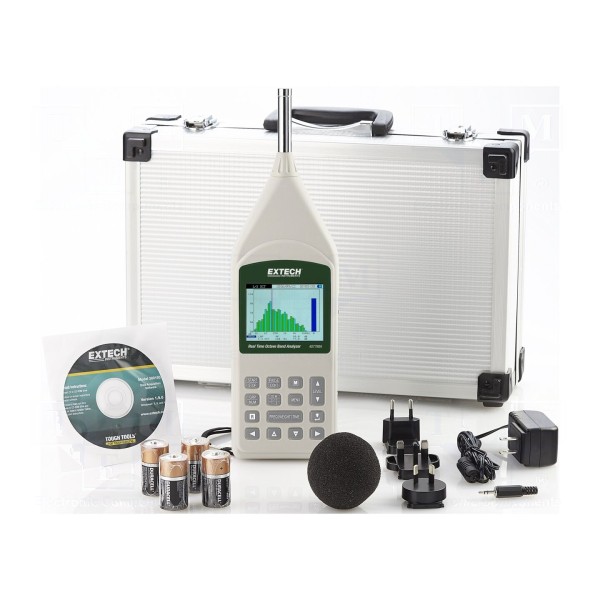 Miernik: analizator pasma oktawowego EXTECH 407790A
