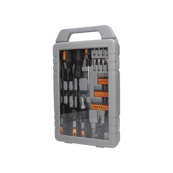 Wkrętak: uniwersalny-zestaw GOLDTOOL HA-1045