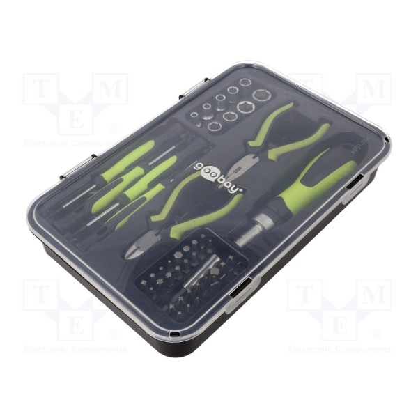 Zestaw narzędzi: ogólnego stosowania GOOBAY 77846