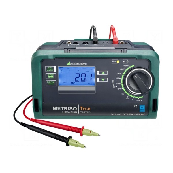 Miernik: rezystancji izolacji GOSSEN METRAWATT METRISO TECH