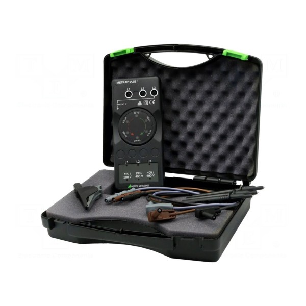 Tester: kolejności faz GOSSEN METRAWATT METRAPHASE 1