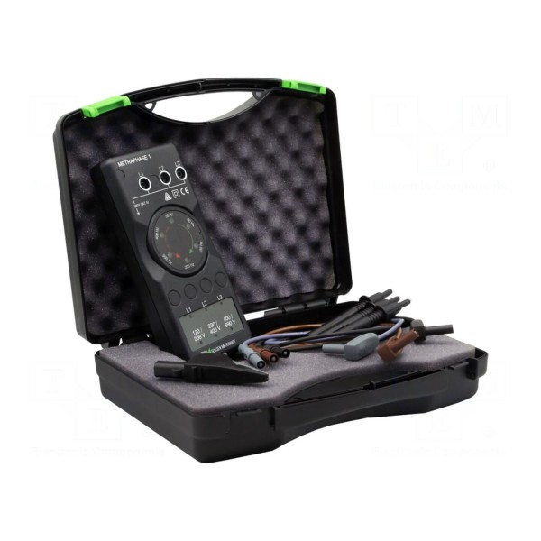 Tester: kolejności faz GOSSEN METRAWATT METRAPHASE 1