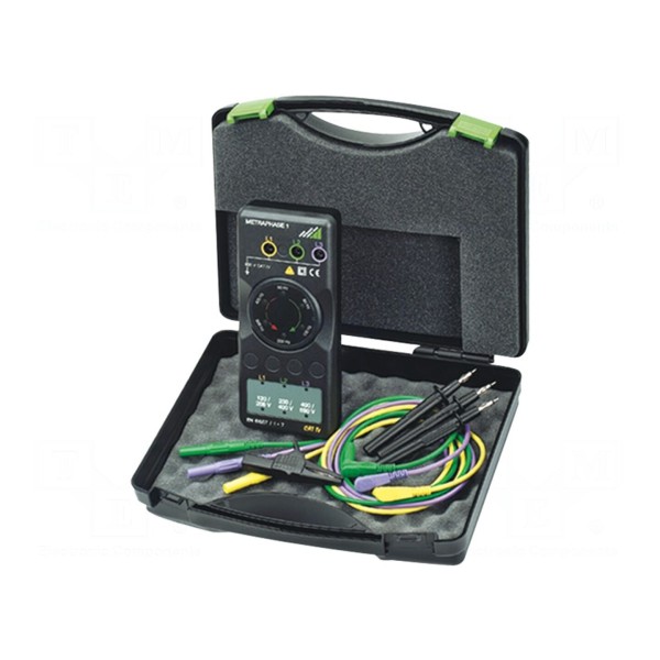 Tester: kolejności faz GOSSEN METRAWATT METRAPHASE 1