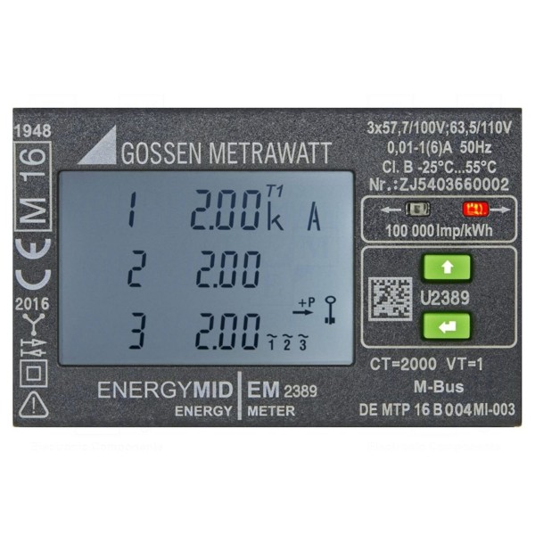 Licznik GOSSEN METRAWATT U2389-V025