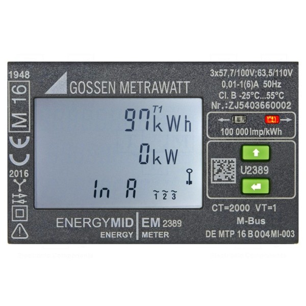 Licznik GOSSEN METRAWATT U2389-V027