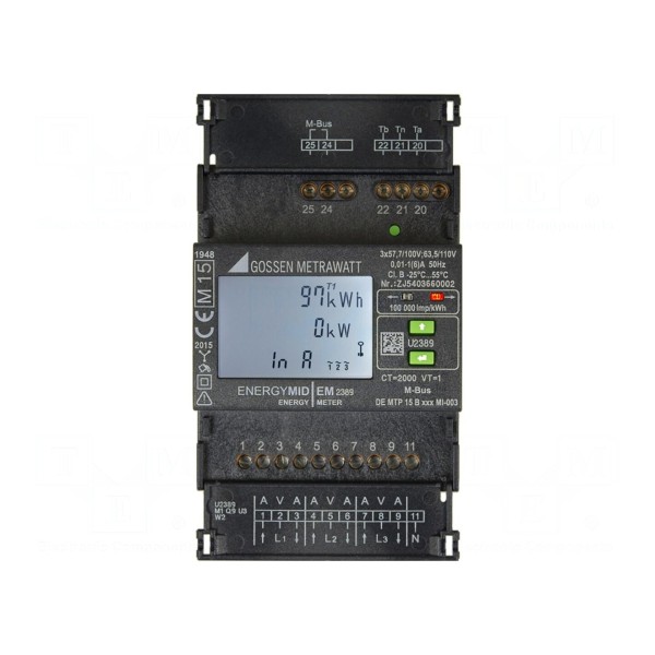 Licznik GOSSEN METRAWATT U2389-V028