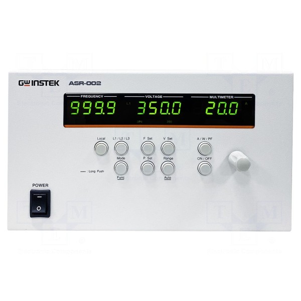 Trójfazowy kontroler mocy GW INSTEK ASR-002