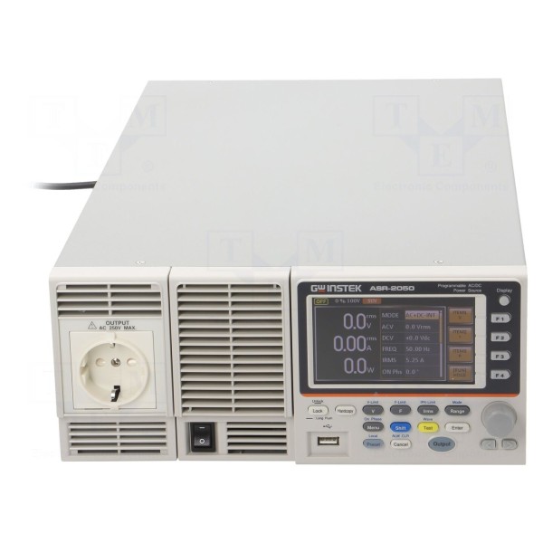 Zasilacz laboratoryjny: programowalny GW INSTEK ASR-2050