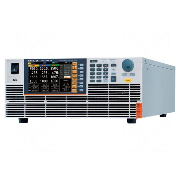 Zasilacz laboratoryjny: programowalny GW INSTEK ASR-6500